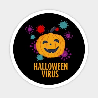 Halloween Virus Funny Magnet